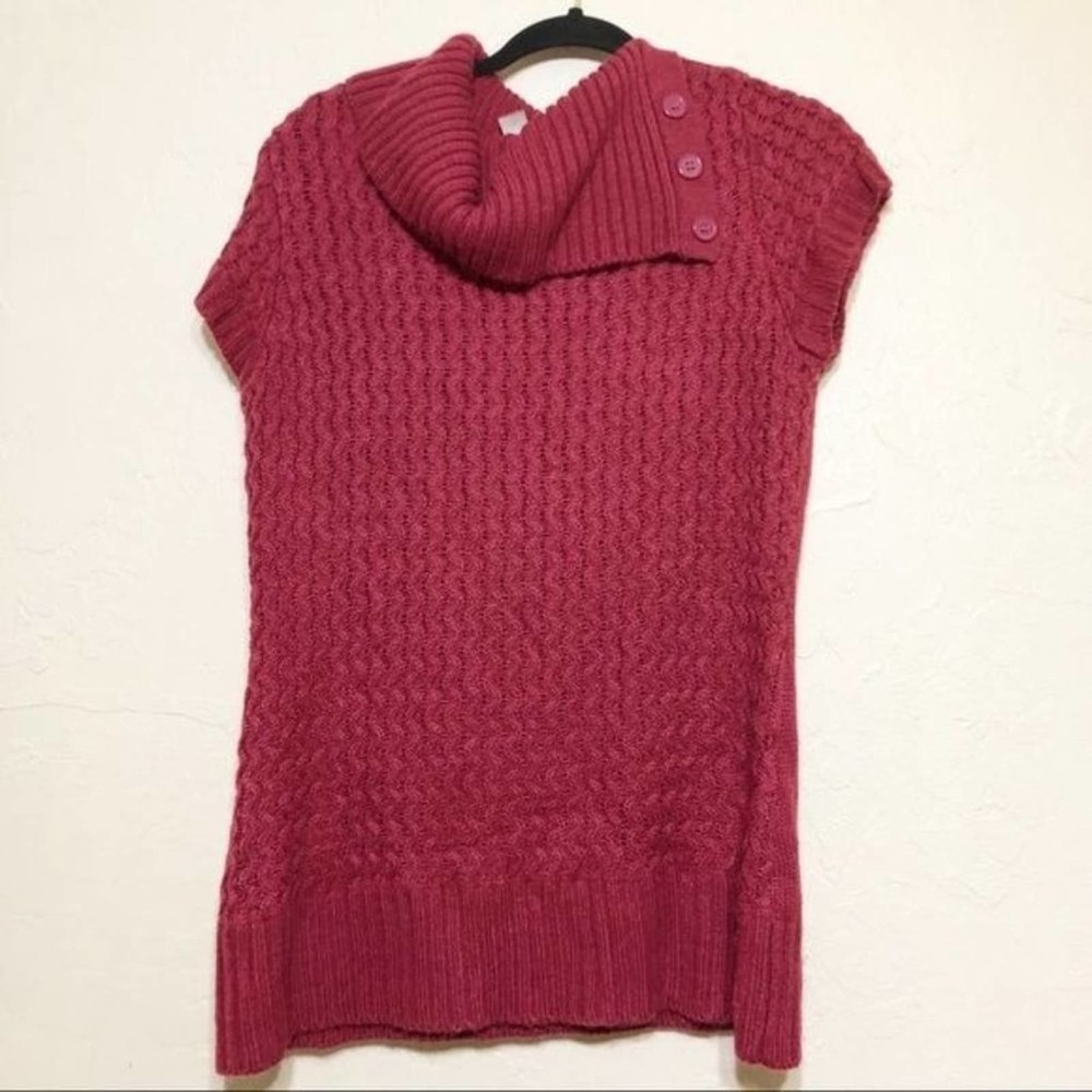 No Boundaries Womens Sweater XL Sleeveless Cowl Neck